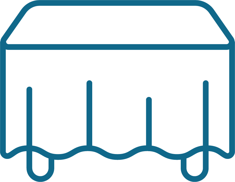 Wedding, Corporate Party & Event Structure Tent, Linens & Tablecloth